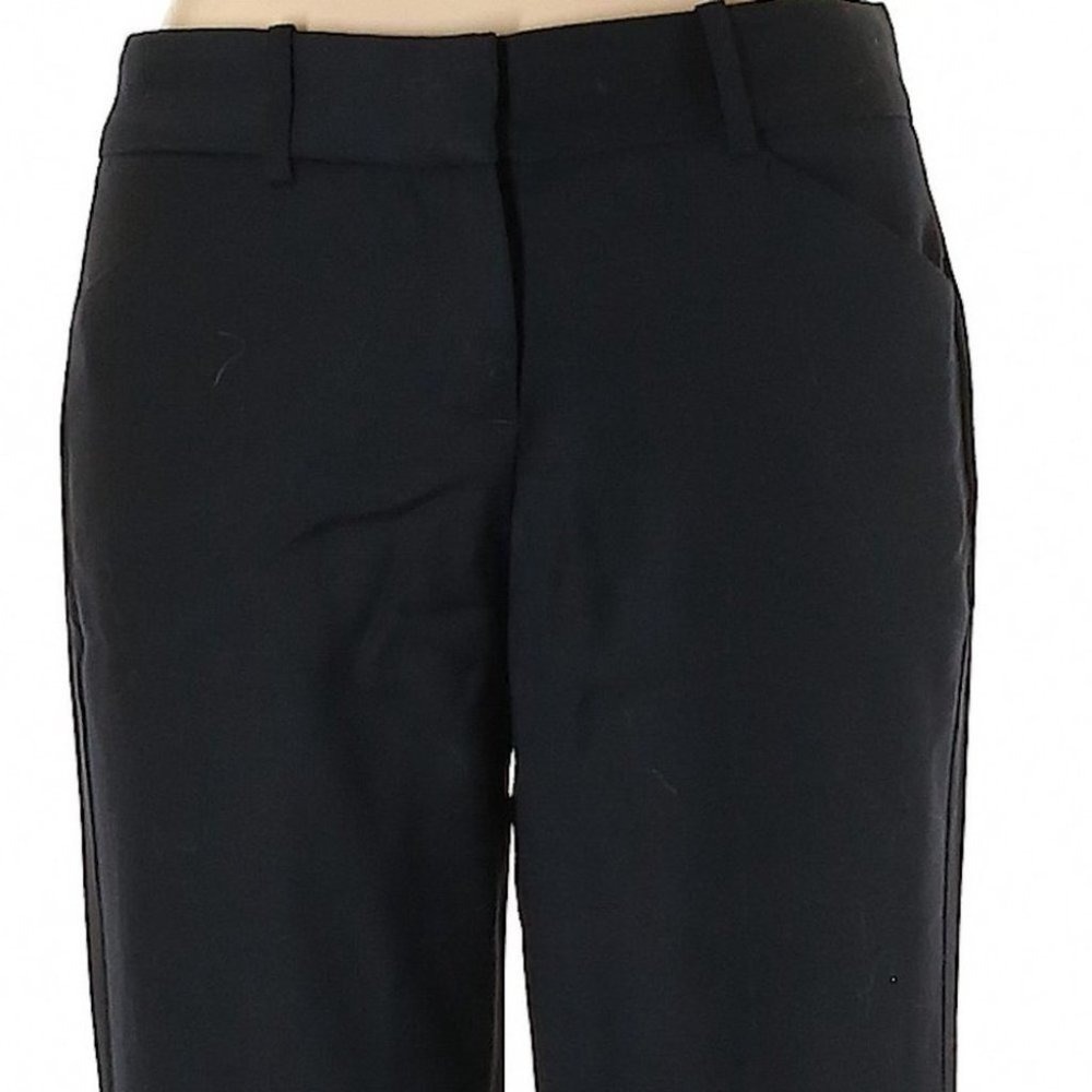Theory Black Lightweight Dress Pants Navy Gray 00 - Picture 4 of 5